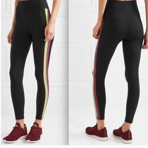 All Access Floyd Striped Stretch Legging in Black xs